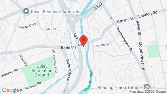 Apartments for rent i Reading - Berkshire - kort over placeringen