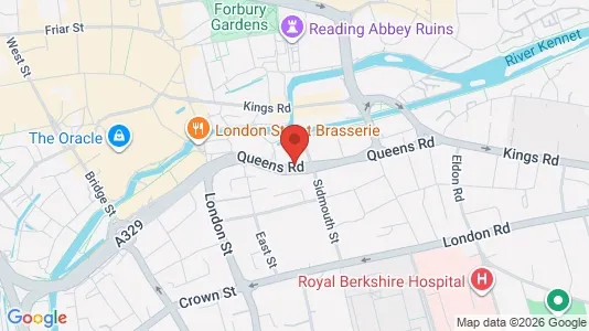 Apartments for rent i Reading - Berkshire - kort over placeringen