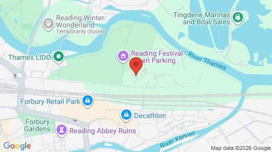 Apartments for rent i Reading - Berkshire - kort over placeringen