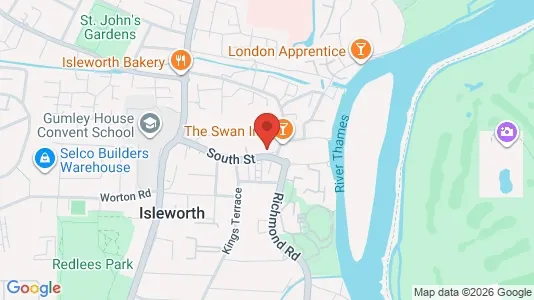 Apartments for rent i Isleworth - Middlesex - kort over placeringen