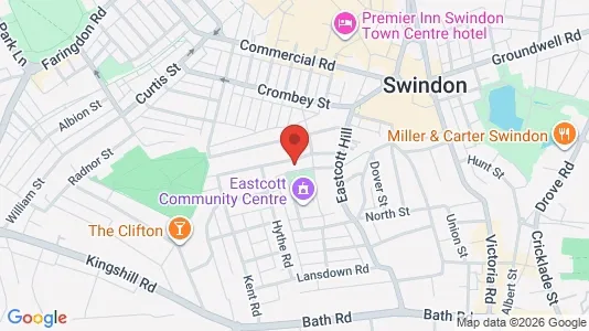 Apartments for rent i Swindon - Wiltshire - kort over placeringen