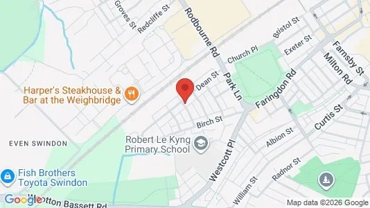 Apartments for rent i Swindon - Wiltshire - kort over placeringen