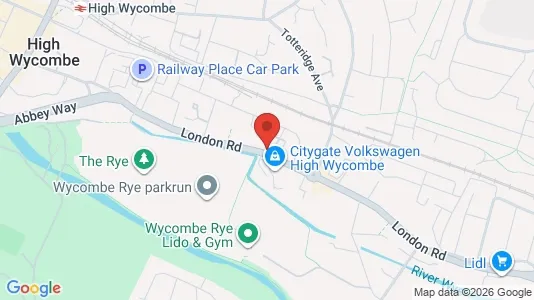 Apartments for rent i High Wycombe - Buckinghamshire - kort over placeringen