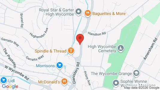 Apartments for rent i High Wycombe - Buckinghamshire - kort over placeringen