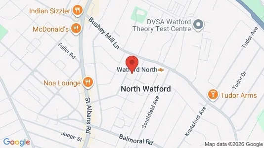 Apartments for rent i Watford - Hertfordshire - kort over placeringen