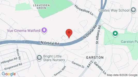 Apartments for rent i Watford - Hertfordshire - kort over placeringen