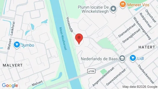 Rooms for rent i Nijmegen - kort over placeringen
