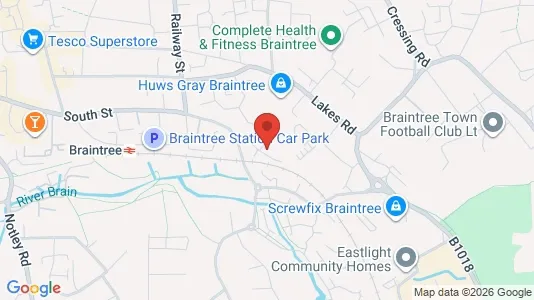 Apartments for rent i Braintree - Essex - kort over placeringen