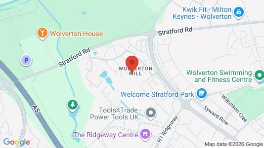 Apartments for rent i Milton Keynes - Buckinghamshire - kort over placeringen