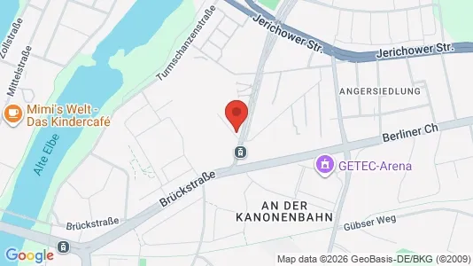 Apartments for rent i Magdeburg - kort over placeringen
