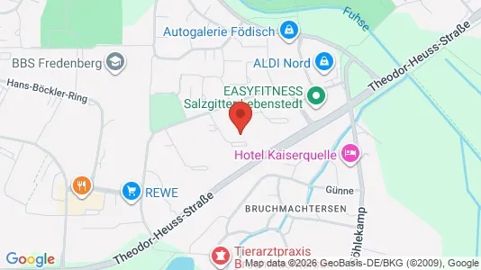 Apartments for rent i Salzgitter - kort over placeringen
