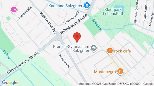 Apartments for rent i Salzgitter - kort over placeringen