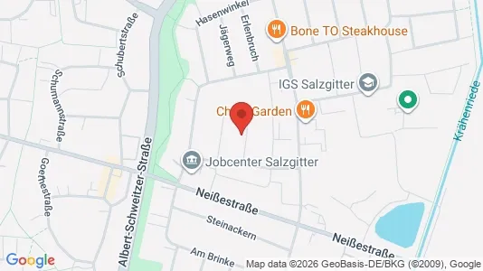 Apartments for rent i Salzgitter - kort over placeringen