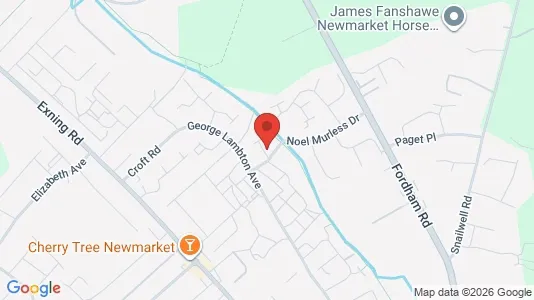 Apartments for rent i Newmarket - Suffolk - kort over placeringen