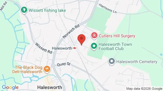 Apartments for rent i Halesworth - Suffolk - kort over placeringen