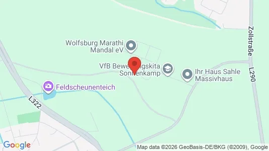 Apartments for rent i Wolfsburg - kort over placeringen