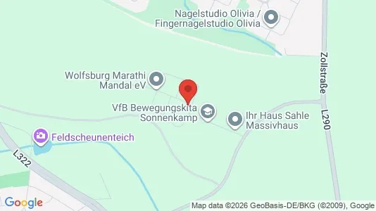 Apartments for rent i Wolfsburg - kort over placeringen