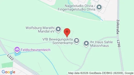 Apartments for rent i Wolfsburg - kort over placeringen
