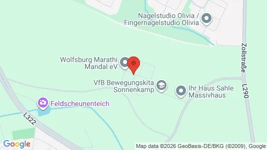 Apartments for rent i Wolfsburg - kort over placeringen