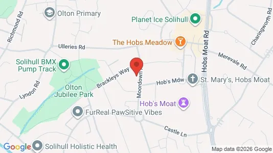 Apartments for rent i Solihull - West Midlands - kort over placeringen