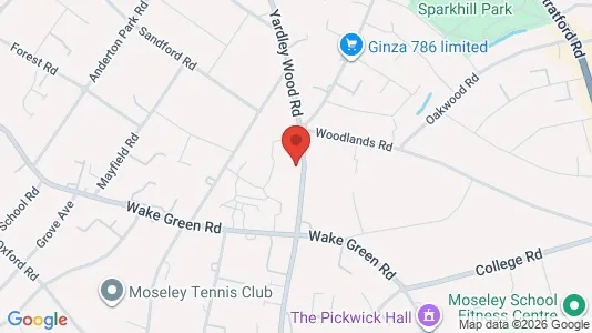 Apartments for rent i Birmingham - West Midlands - kort over placeringen
