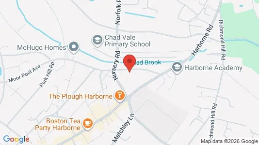 Apartments for rent i Birmingham - West Midlands - kort over placeringen