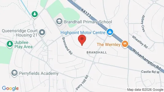 Apartments for rent i Oldbury - West Midlands - kort over placeringen