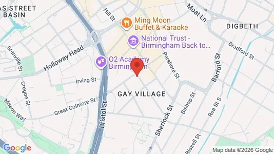 Apartments for rent i Birmingham - West Midlands - kort over placeringen