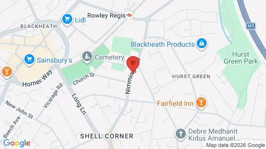 Apartments for rent i Halesowen - West Midlands - kort over placeringen