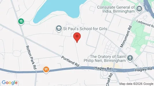 Apartments for rent i Birmingham - West Midlands - kort over placeringen