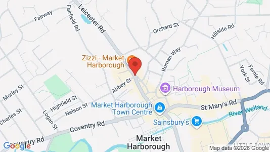 Apartments for rent i Market Harborough - Leicestershire / Rutland - kort over placeringen