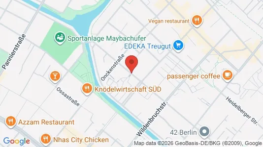 Apartments for rent i Berlin Neukölln - kort over placeringen