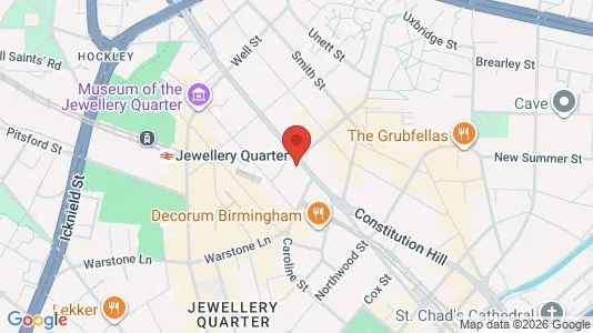 Apartments for rent i Birmingham - West Midlands - kort over placeringen
