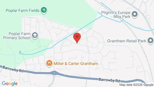 Apartments for rent i Grantham - Lincolnshire - kort over placeringen