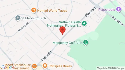 Apartments for rent i Nottingham - Nottinghamshire - kort over placeringen