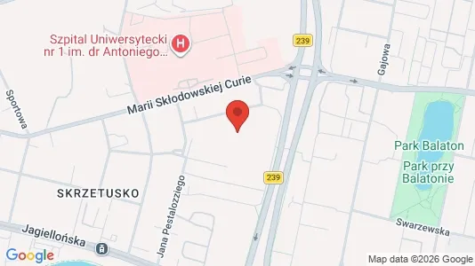 Apartments for rent i Bydgoszcz - kort over placeringen