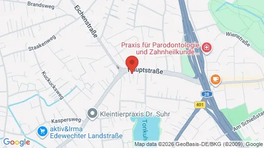 Apartments for rent i Oldenburg - kort over placeringen