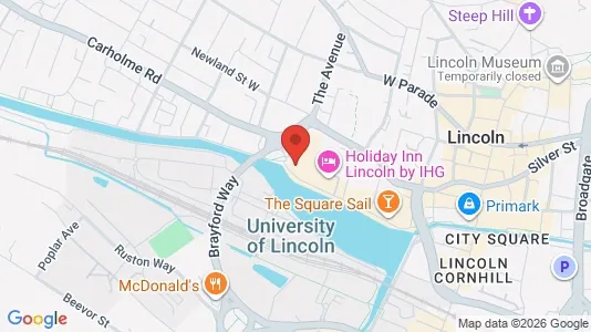 Apartments for rent i Lincoln - Lincolnshire - kort over placeringen
