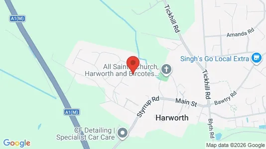 Apartments for rent i Doncaster - South Yorkshire - kort over placeringen