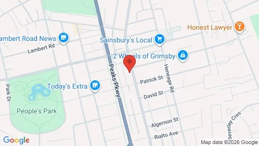Apartments for rent i Grimsby - South Humberside - kort over placeringen