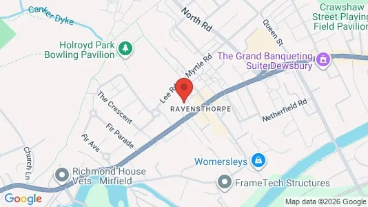 Apartments for rent i Dewsbury - West Yorkshire - kort over placeringen
