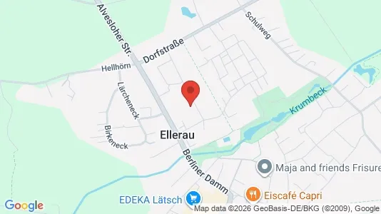 Apartments for rent i Segeberg - kort over placeringen