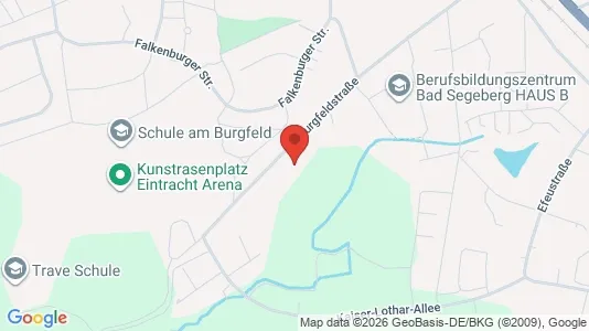Apartments for rent i Segeberg - kort over placeringen