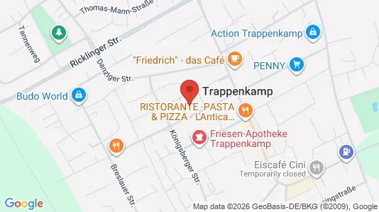 Apartments for rent i Segeberg - kort over placeringen