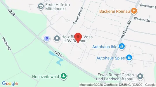 Apartments for rent i Rendsburg-Eckernförde - kort over placeringen