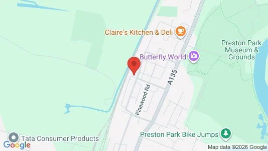 Apartments for rent i Stockton-on-Tees - Cleveland - kort over placeringen