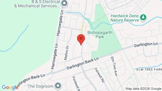 Apartments for rent i Stockton-on-Tees - Cleveland - kort over placeringen