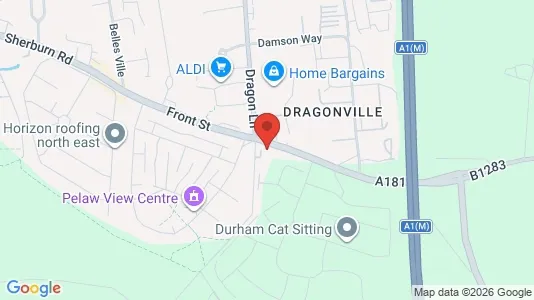 Apartments for rent i Durham - County Durham - kort over placeringen