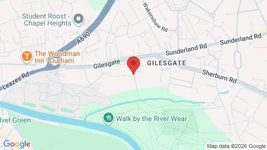 Apartments for rent i Durham - County Durham - kort over placeringen