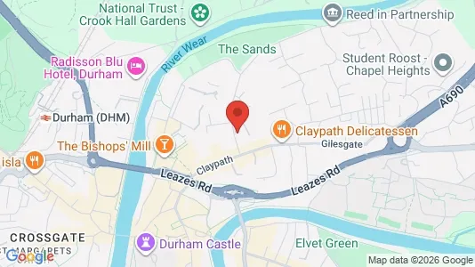 Apartments for rent i Durham - County Durham - kort over placeringen